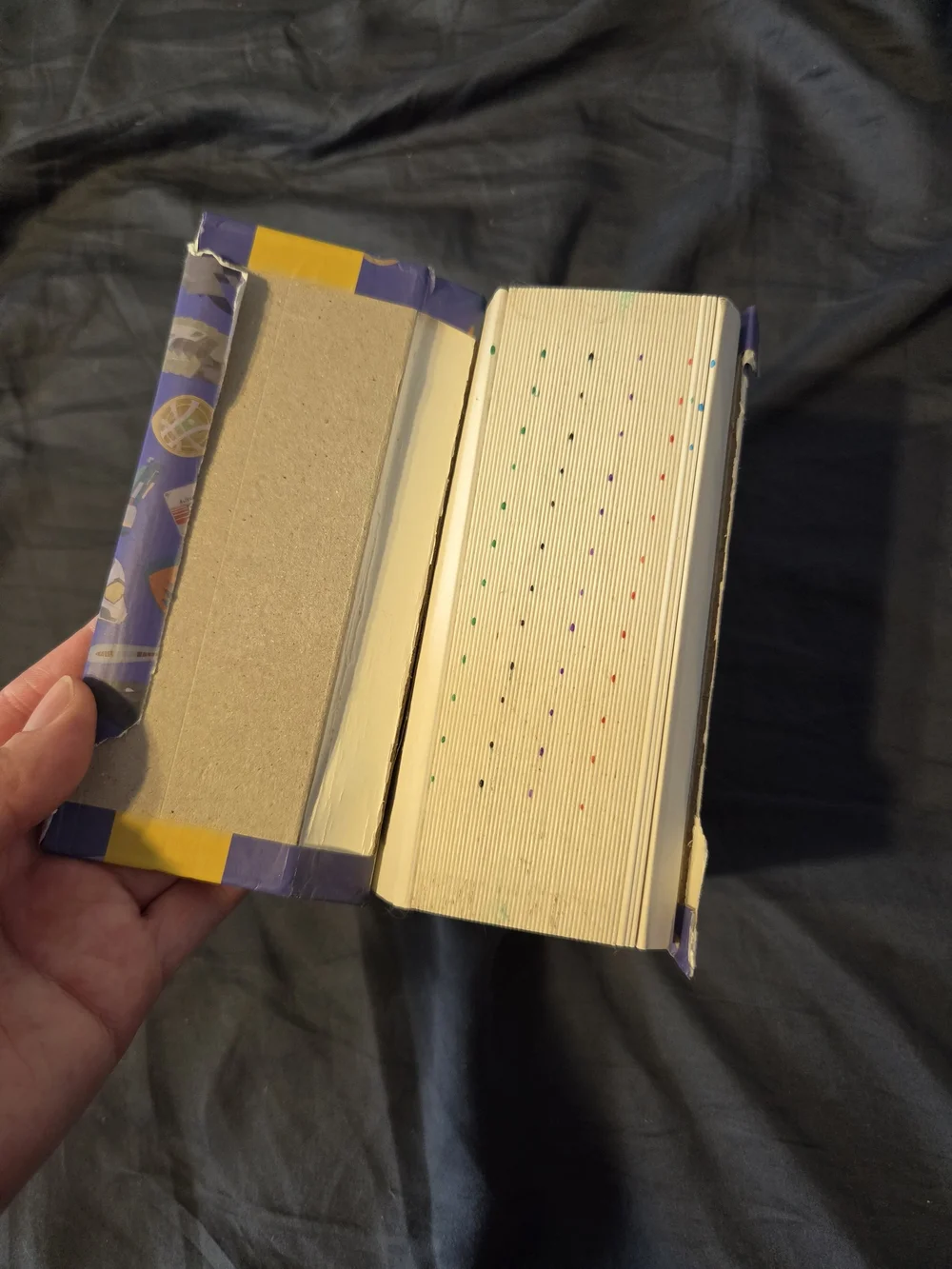 Marvel Alpha Block Book - Blue, Red, Yellow Design